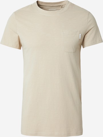 balta MUSTANG Marškinėliai 'ALLEN': priekis