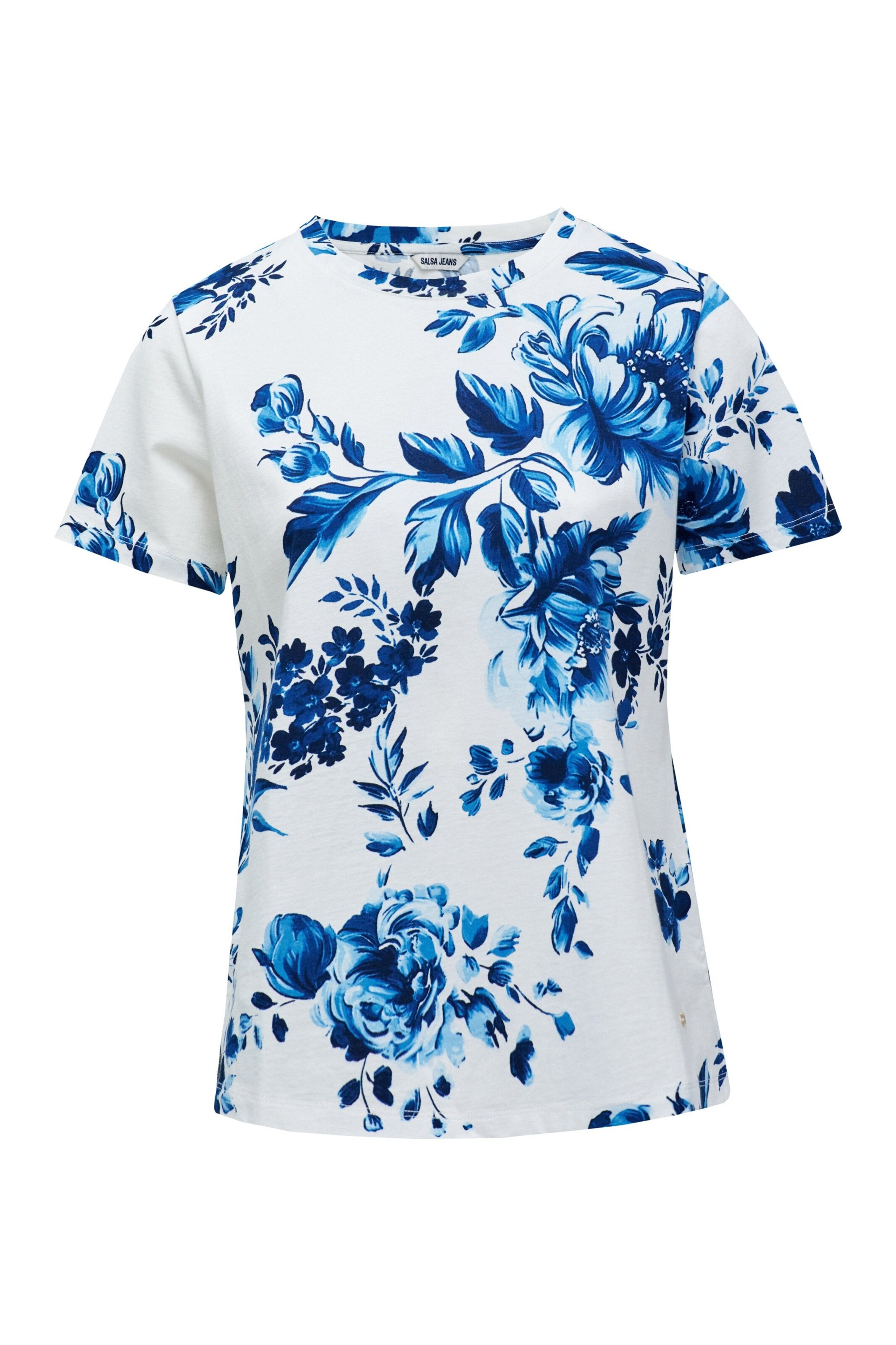 Salsa Jeans T-shirts in Weiß: Vorderseite