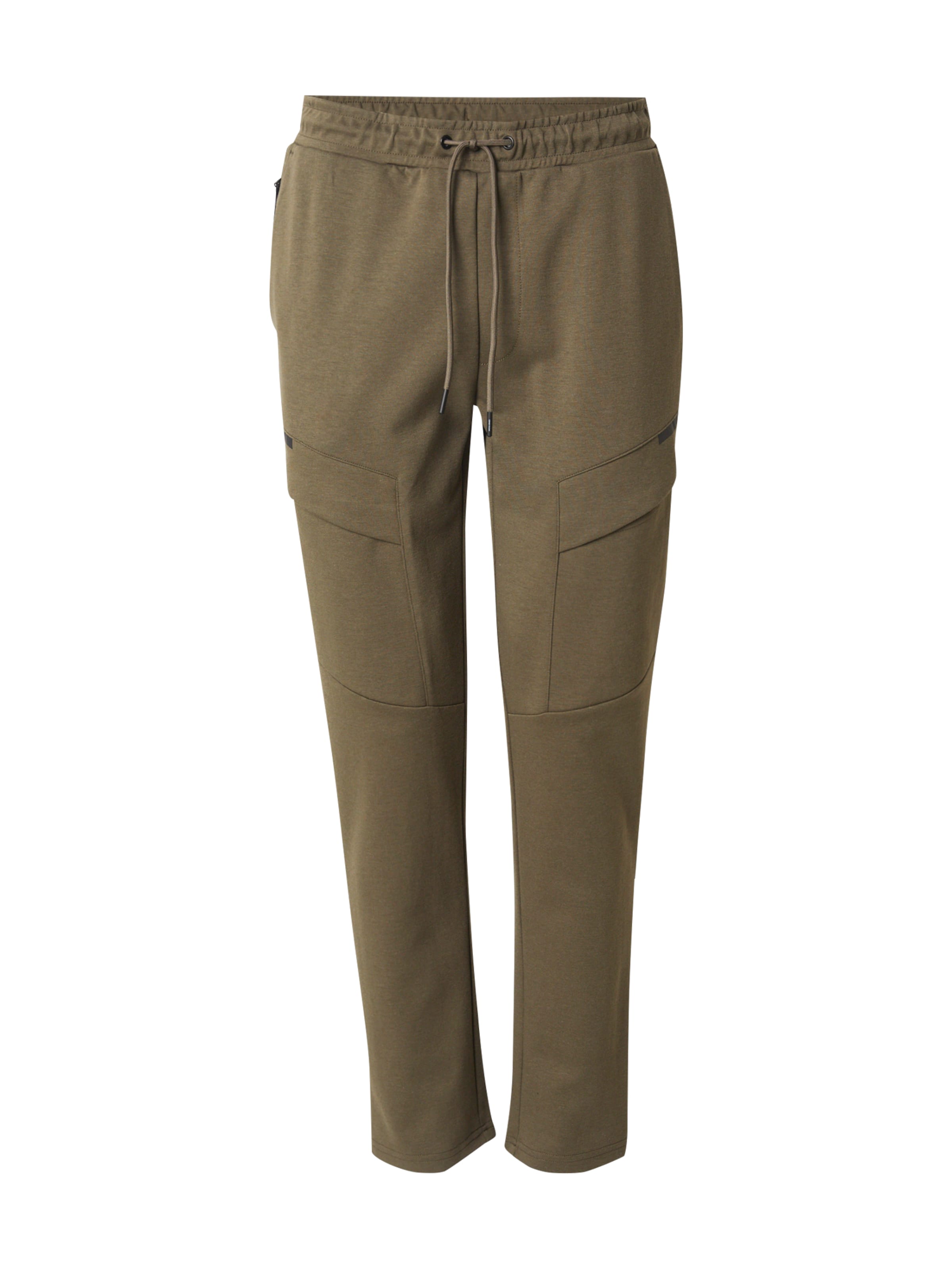 JACK & JONES Slim fit Trousers 'JPSTGORDON FUSION' in Green: front