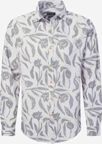 Coupe regular Chemise PIERRE CARDIN en bleu : devant