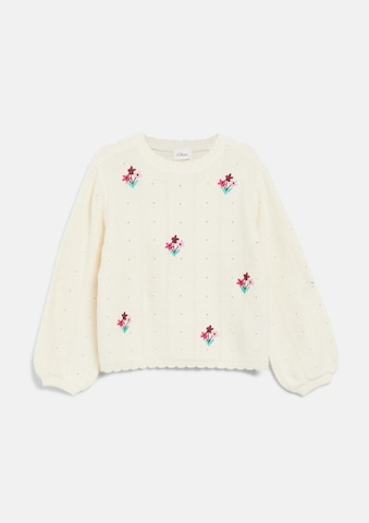 s.Oliver - Jersey en beige: frente