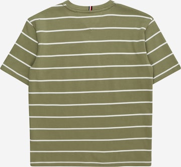 TOMMY HILFIGER T-Shirt in Grün