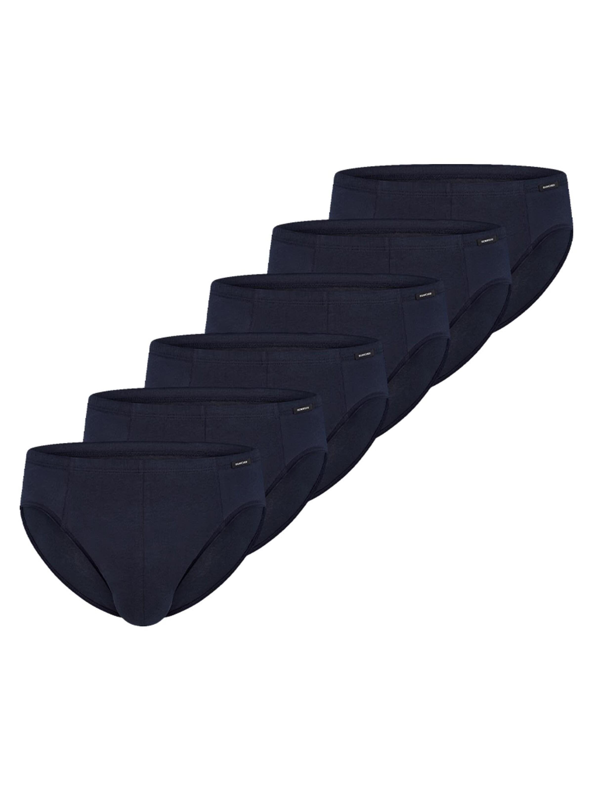SCHIESSER Slip 'Cotton Essential'‌‌ in Blau: Vorderseite