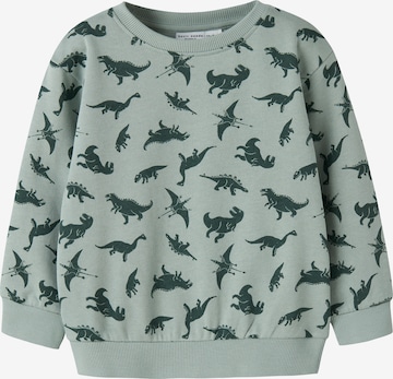 NAME IT Sweatshirt 'NMMVIFELIX' in Green: front