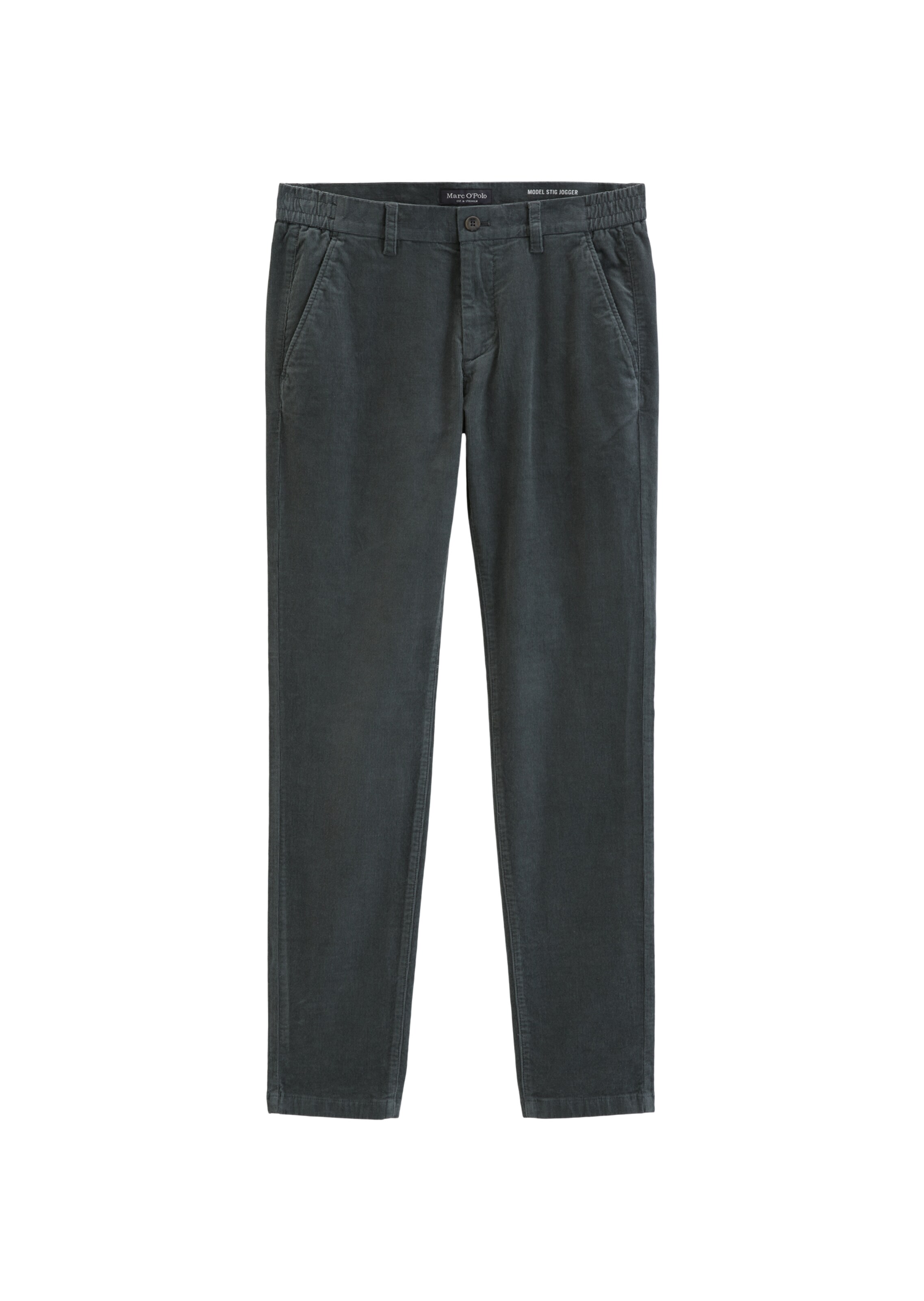 Marc O'Polo Regular Hose in Grau: Vorderseite