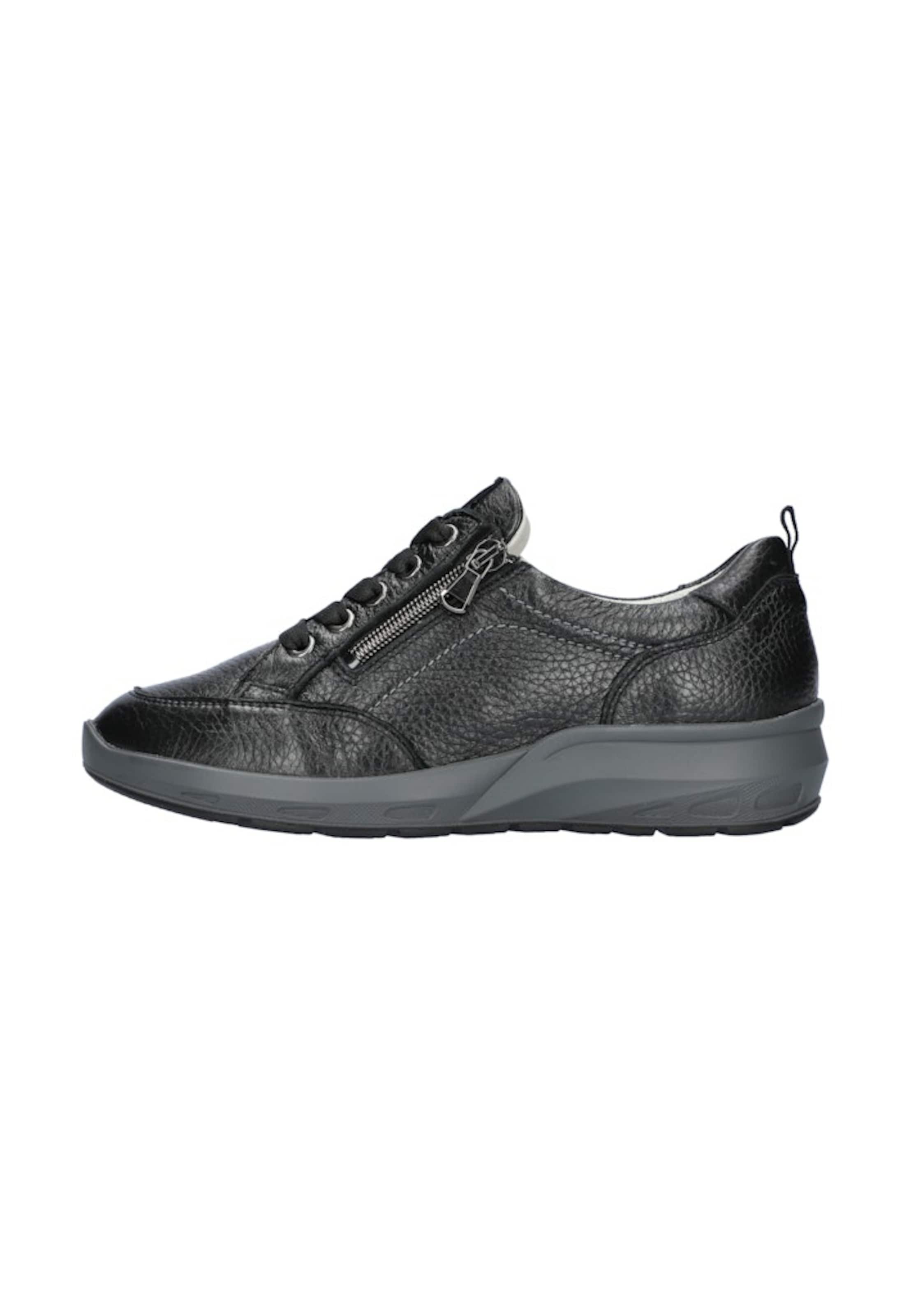 WALDLÄUFER Schnürschuh in Schwarz