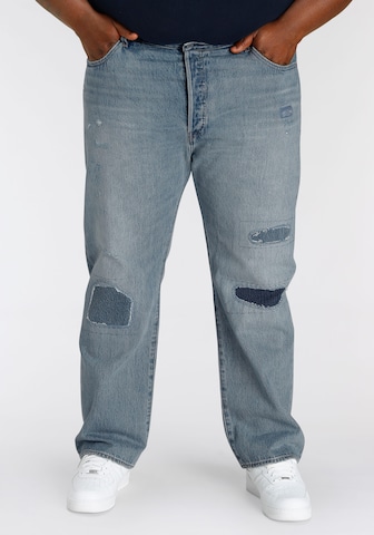 Levi's® Plus Regular Jeans in Blue: front