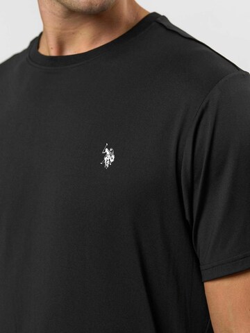 U.S. POLO ASSN. Regular Fit T-shirt ' Nick ' in Schwarz