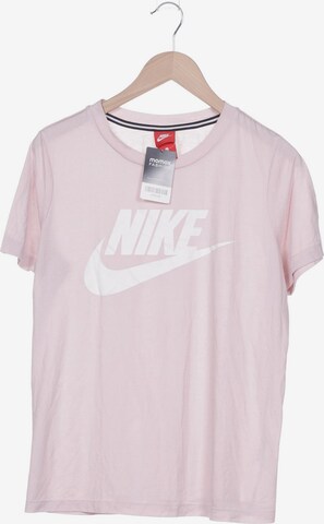 NIKE T-Shirt L in Pink: predná strana