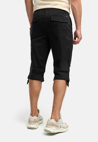 INDICODE JEANS Regular Broek in Zwart