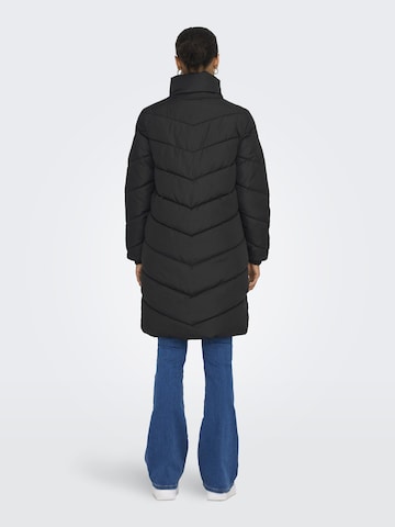 JDY Winter Coat 'New Finno' in Black