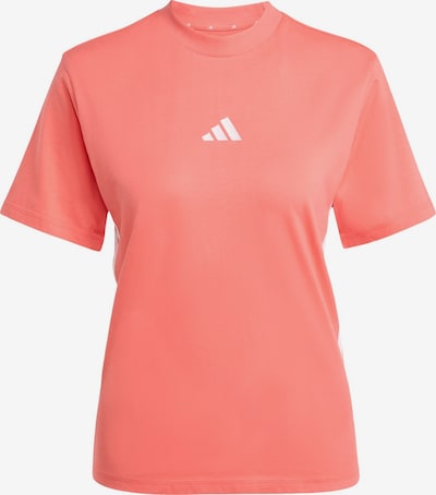 ADIDAS SPORTSWEAR Toiminnallinen paita 'Essentials' värissä koralli / valkoinen, Tuotenäkymä