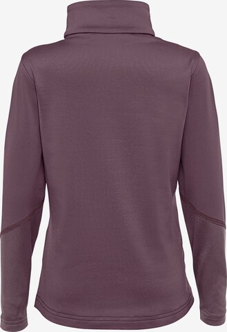 VAUDE Athletic Sweatshirt 'Livigno' in Purple
