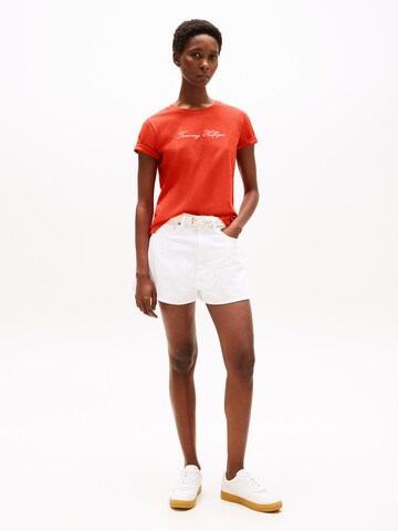 TOMMY HILFIGER Футболка в Оранжевый