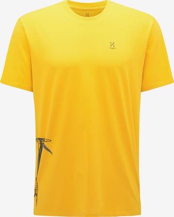 Haglöfs Performance Shirt in Yellow: front