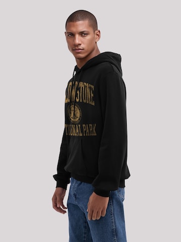 Sweat-shirt 'US National Parks Yellowstone Wyoming' F4NT4STIC en noir