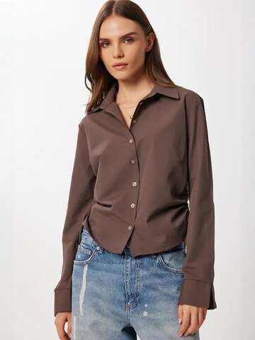 Happiness İstanbul - Blusa em castanho: frente