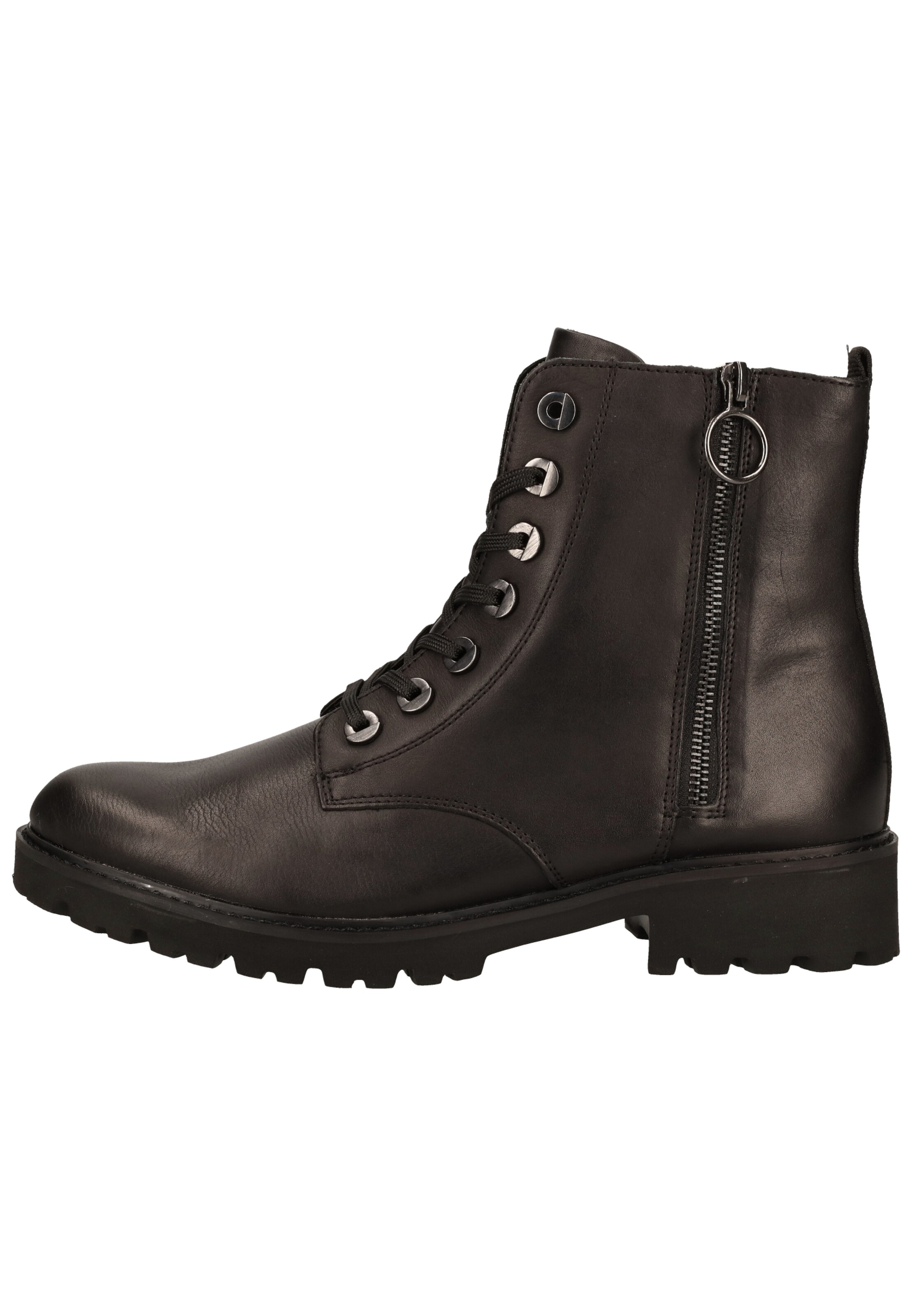 Bottines à lacets REMONTE en noir