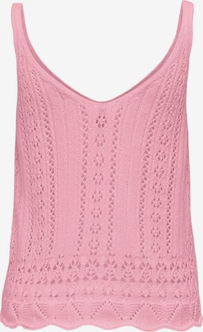ONLY Knitted Top 'Lyzet' in Pink