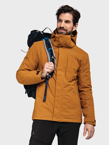 Schöffel Outdoor jacket in Brown: front