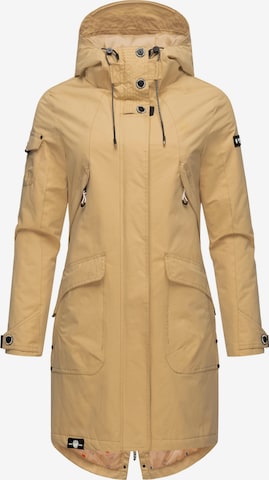 Veste fonctionnelle 'Pfefferschote' NAVAHOO en beige