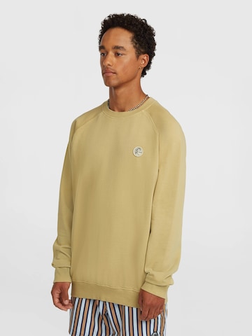 O'NEILL - Sweatshirt 'O'riginals Badge Crew' em amarelo