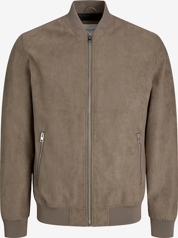 Veste mi-saison JACK & JONES en marron : devant