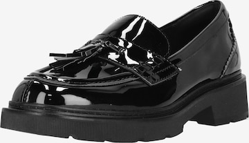 CLARKS Loafers 'Lauryl Tassel' in Schwarz: Vorderseite