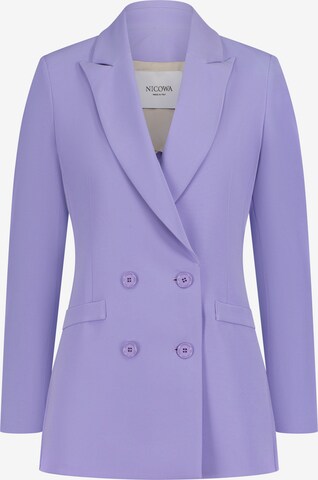 Blazer 'Cornova' Nicowa en violet : devant