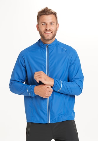 ENDURANCE Regular fit Sportjas 'Lessend' in Blauw: voorkant