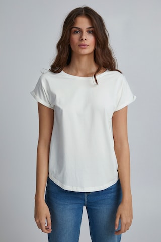 T-shirt 'PAMILA' b.young en blanc : devant