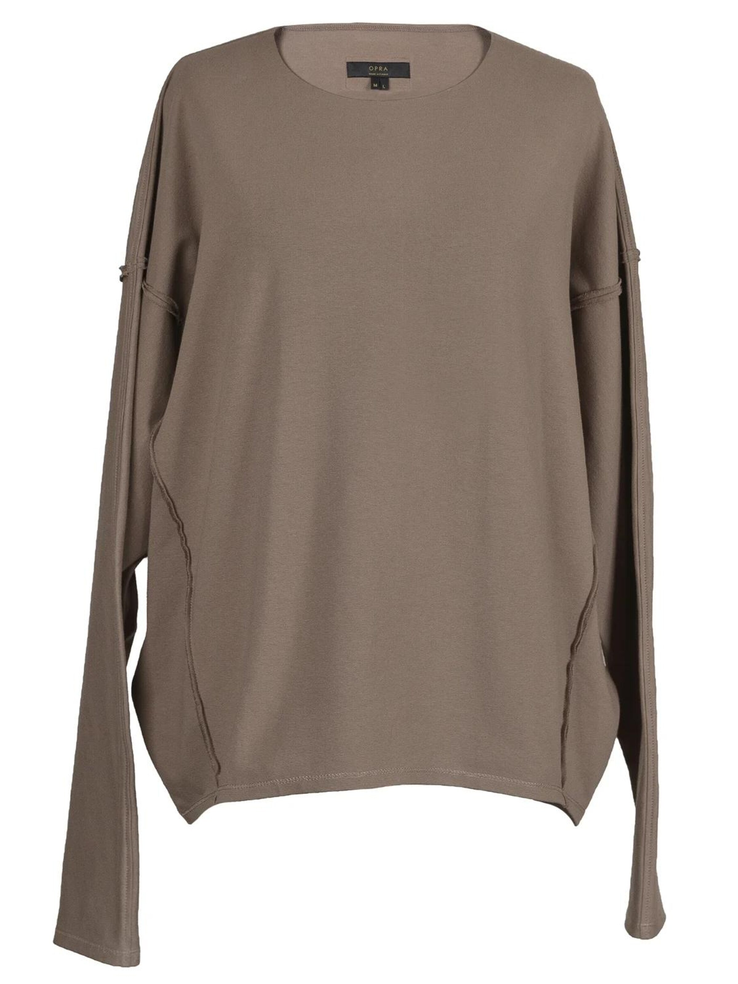 OPRA Sweatshirt 'Opra Bluza damska Inas Beige'‌‌‌‌‌‌‌‌‌ in Beige: Vorderseite