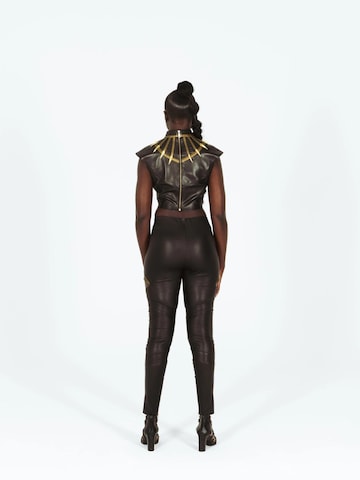 Haut 'Tech Princess Crop Top' Vibranyum en noir