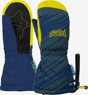 REUSCH Athletic Gloves 'Maxi' in Blue: front