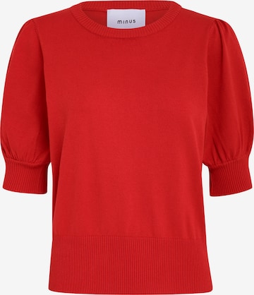 minus Top in Red: front