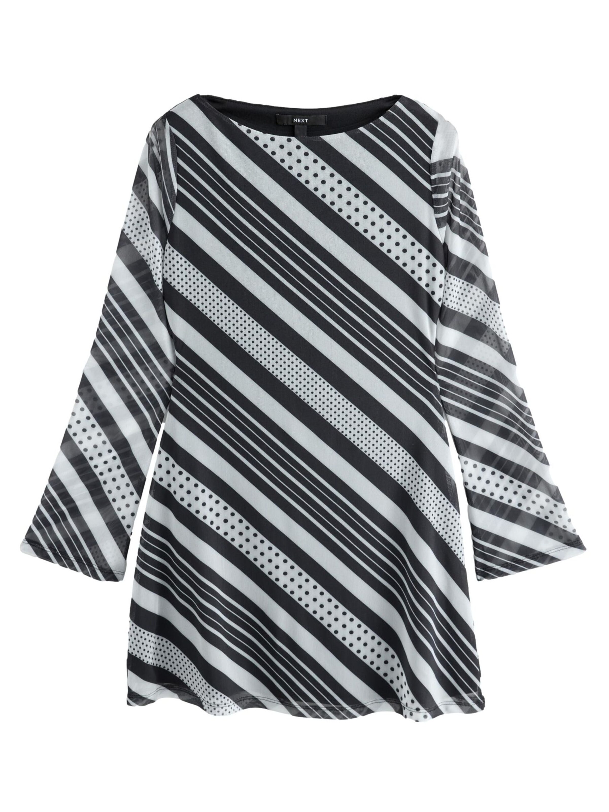 Robe Next en noir : devant