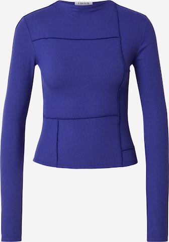 mėlyna EDITED Marškinėliai 'Laila': priekis
