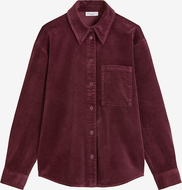 Marc O'Polo DENIM Blouse in Red: front