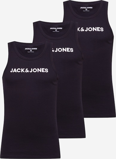 JACK & JONES Top in schwarz / weiß, Produktansicht