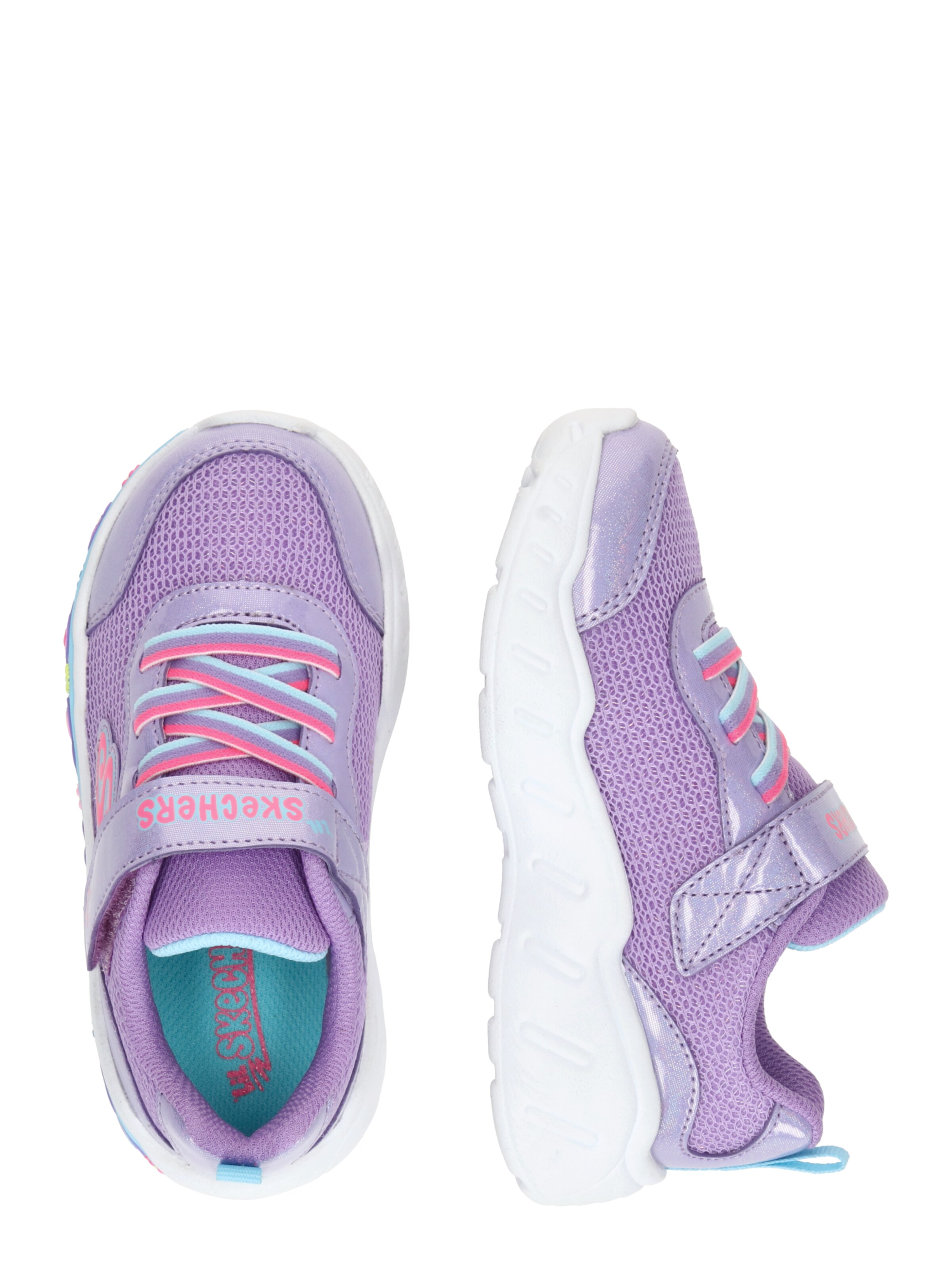 purpurinė SKECHERS Sportbačiai 'Play Scene - Fun Squad'