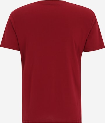 Tommy Hilfiger Underwear قميص بلون أحمر