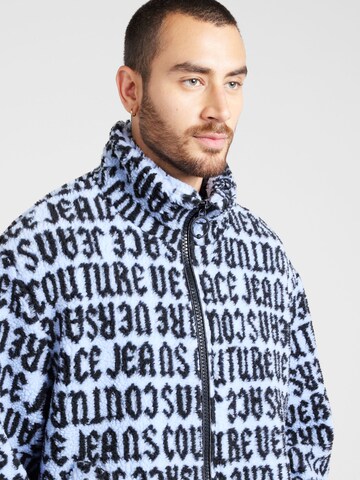 Versace Jeans Couture Fleecejakke i blå