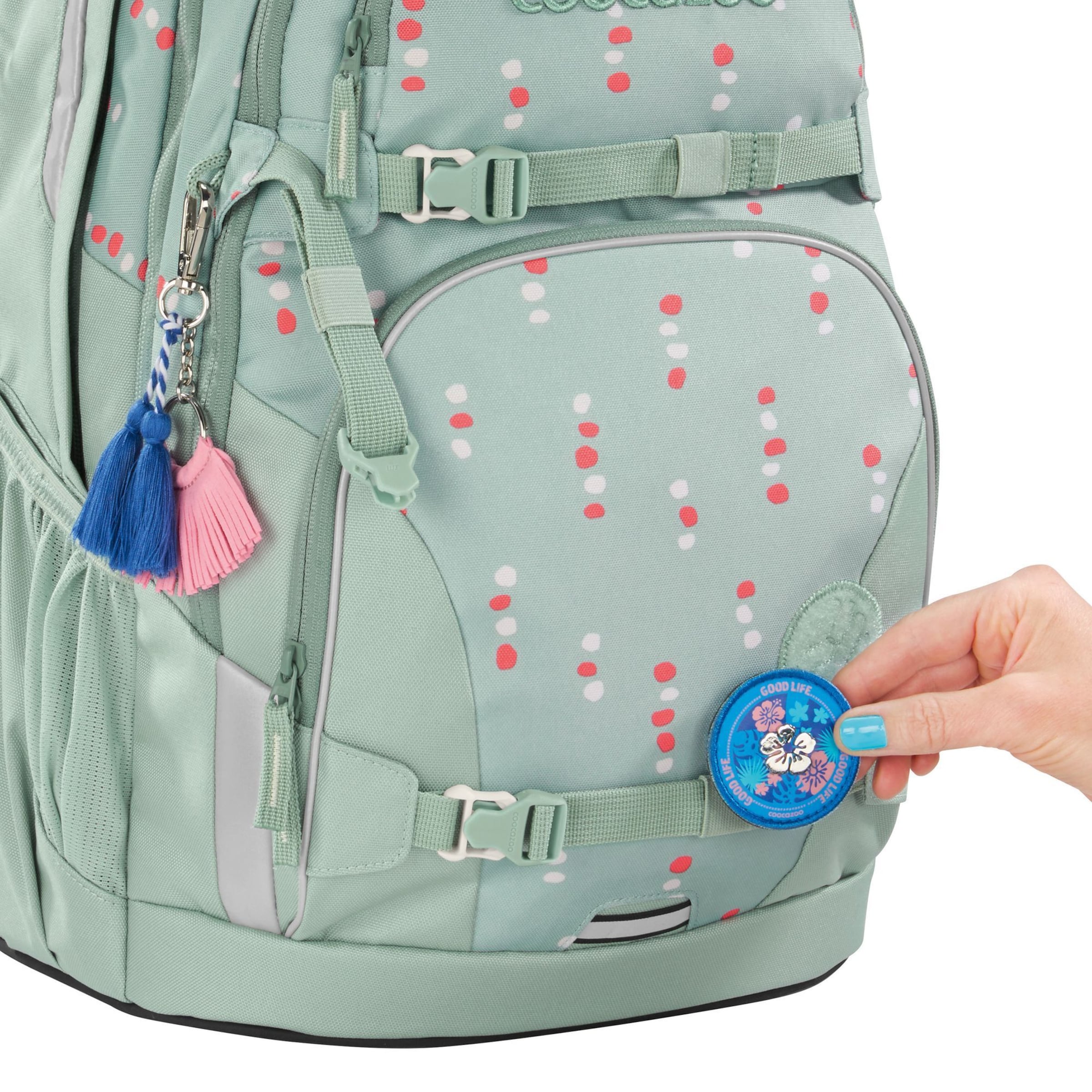 Coocazoo Rucksack 'Porter' in Grün