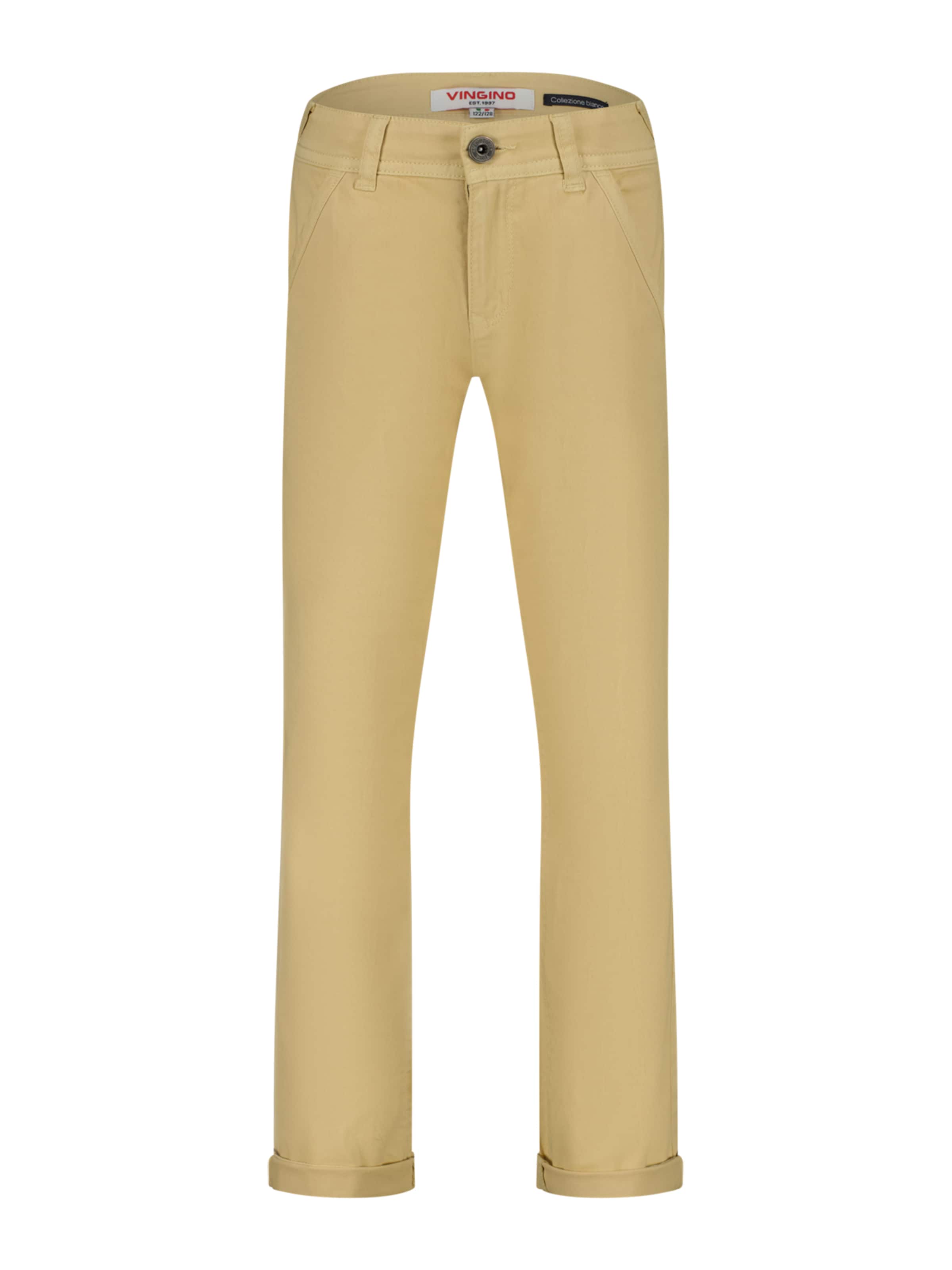 VINGINO Štandardný strih Nohavice 'Salomo' - Béžová: predná strana