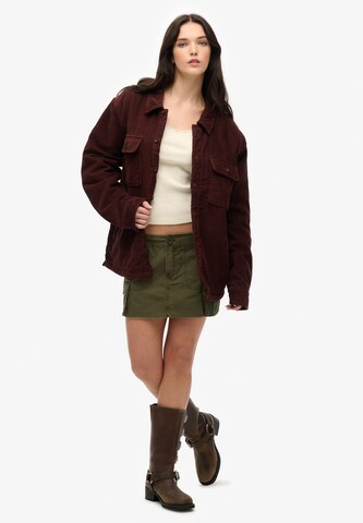 Veste mi-saison Superdry en marron