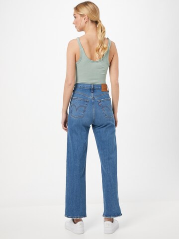 LEVI'S ® - Bootcut Calças de ganga 'Ribcage Straight Ankle' em azul