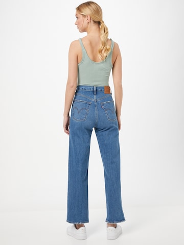 LEVI'S ® Regularen Kavbojke 'Ribcage Straight Ankle' | modra barva