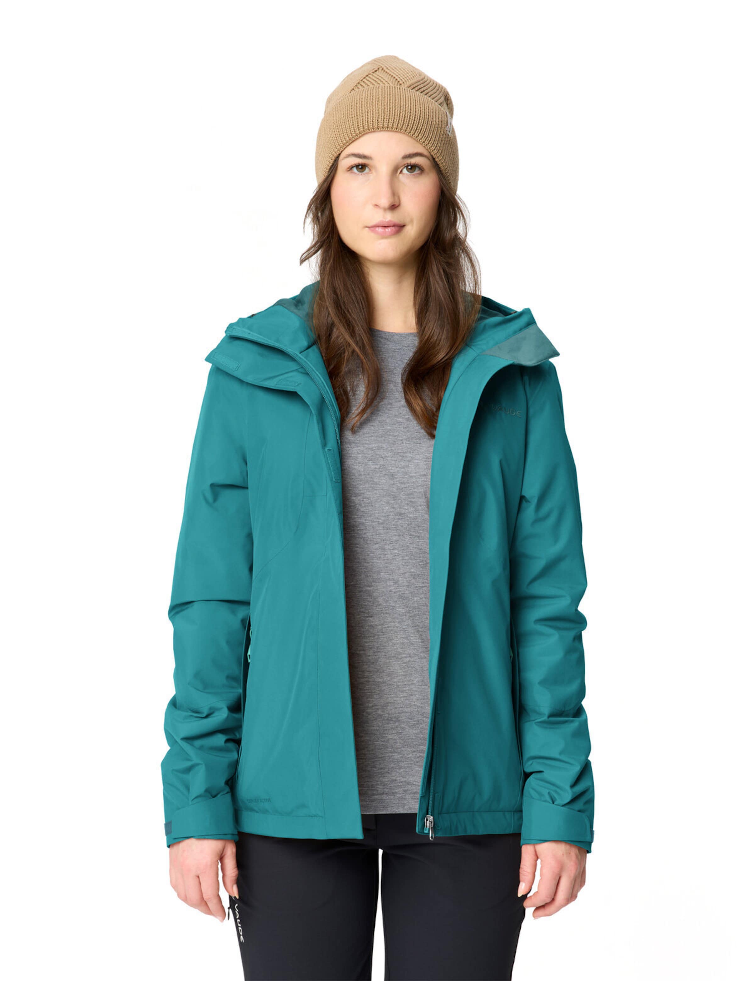 VAUDE Outdoorjacke 'Rosemoor II' in Grün