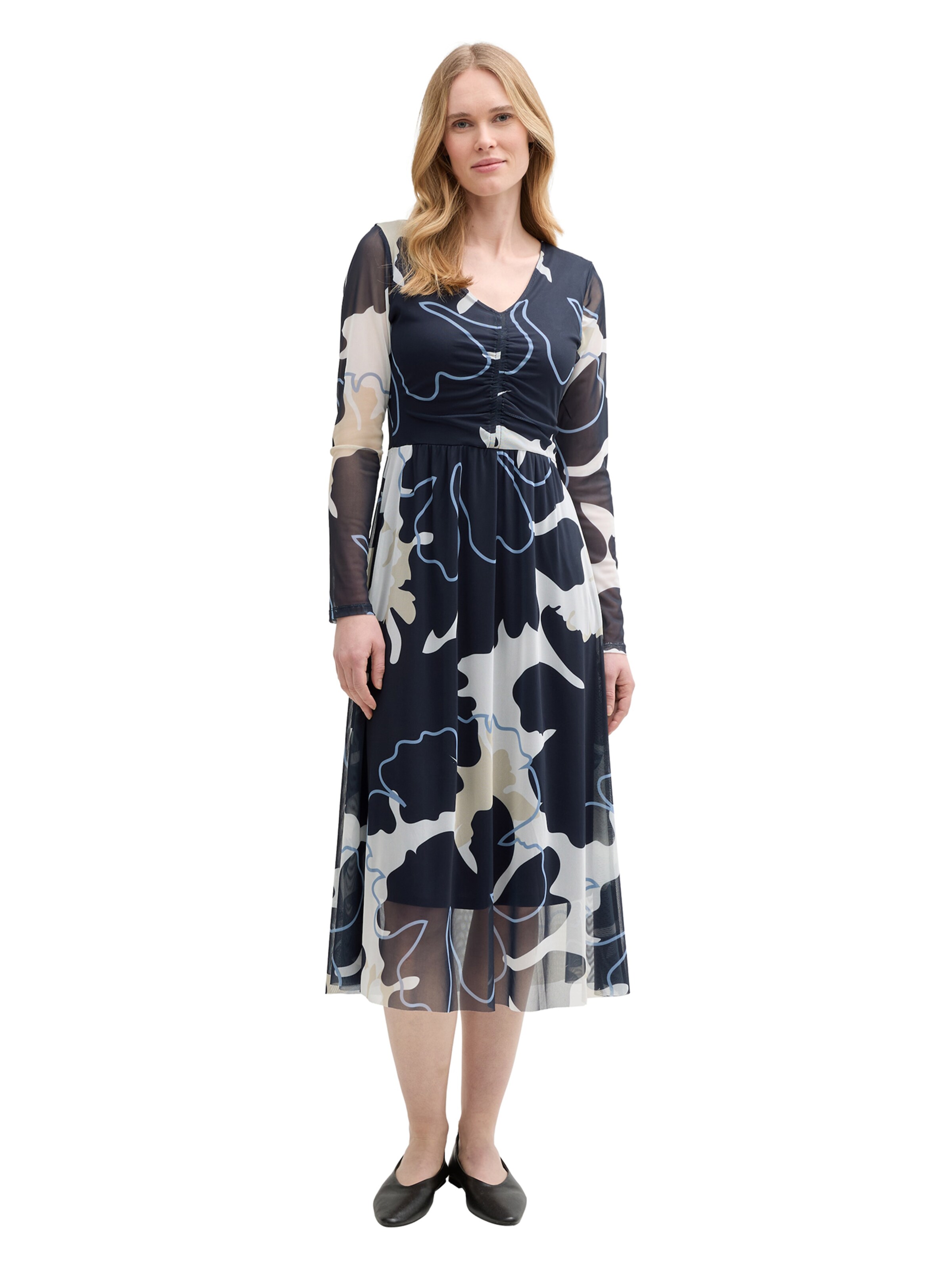 Robe TOM TAILOR en bleu : devant