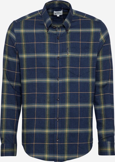 Ben Sherman Shirt in Light beige / Sapphire / Green, Item view